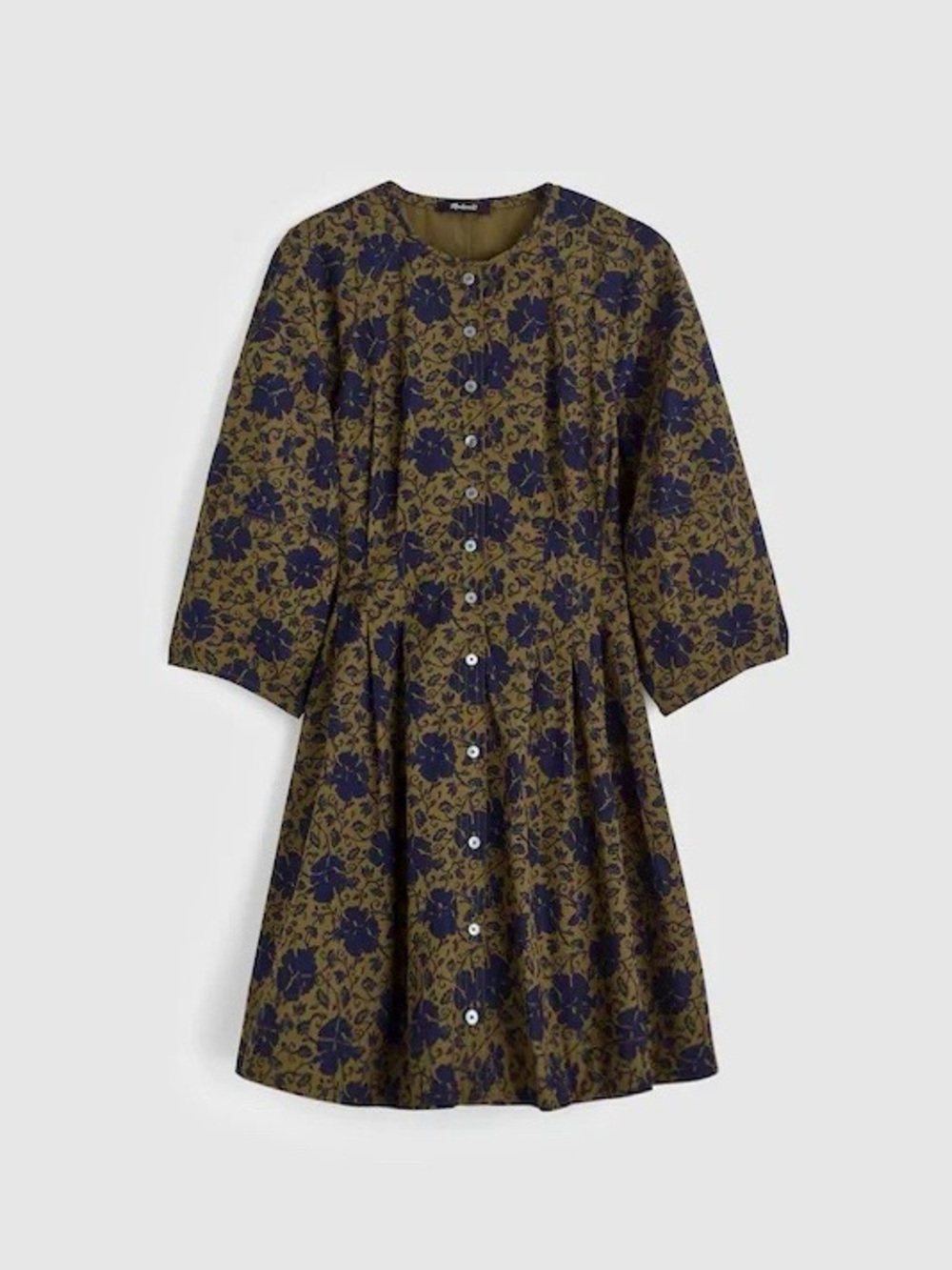 Madewell Sculptural Sleeve Dress - Picture 3 of 5